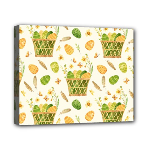 Easter Eggs   Canvas 10  X 8  (stretched) by ConteMonfrey
