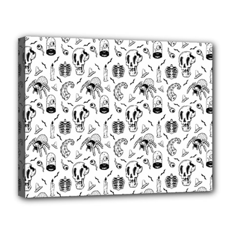 Halloween  Canvas 14  X 11  (stretched) by Valentinaart