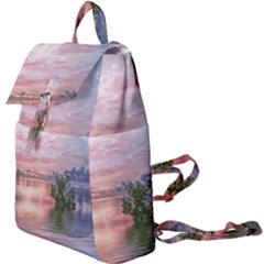 Nature Water Outdoors Travel Exploration Buckle Everyday Backpack by danenraven