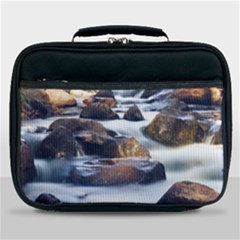 River Nature Stream Brook Water Rocks Landscape Lunch Bag by danenraven