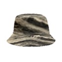 Sea Ocean Waves Sunset Sunrise Rough Seas Nature Black White Inside Out Bucket Hat View2