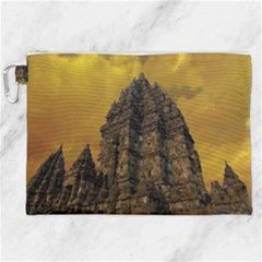 Temple Prambanan Java Indonesia Canvas Cosmetic Bag (xxl) by danenraven