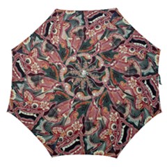Indonesia Bali Batik Fabric Impression Patterns Straight Umbrellas by danenraven