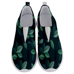 Leaves Pattern No Lace Lightweight Shoes by artworkshop