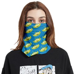 Pattern Aliens Face Covering Bandana (two Sides) by artworkshop