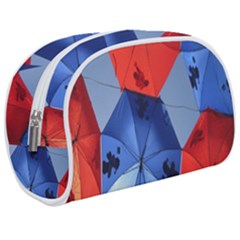 Letters Pattern Folding Umbrellas 2 Make Up Case (medium) by artworkshop