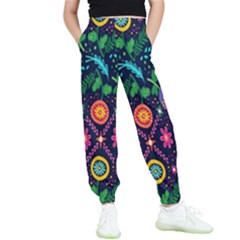 Pattern Nature Design Kids  Elastic Waist Pants by artworkshop
