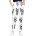Tattoo Pattern Coin Purse Tapered Pants View1