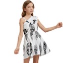 Tattoo Pattern Coin Purse Kids  One Shoulder Party Dress View2