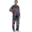 Art Robots Artificial Intelligence Technology Men s Long Sleeve Velvet Pocket Pajamas Set View2