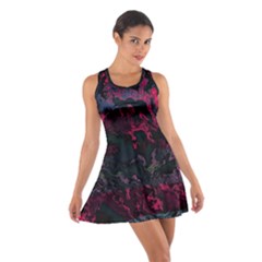 Granite Glitch Cotton Racerback Dress by MRNStudios