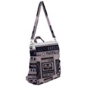 Cassette Recorder 80s Music Stereo Crossbody Backpack View2