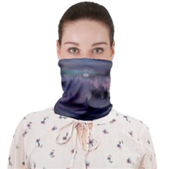 Mountains Nature Forest Moon Landscape Moonlight Face Covering Bandana (adult) by Pakemis