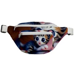 Cute Kitten Kitten Animal Wildlife 3d Fanny Pack by Pakemis