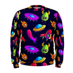 Space Pattern Men s Sweatshirt by Pakemis
