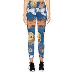 Missile Pattern Pocket Leggings  by Pakemis