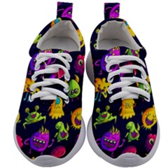 Space Patterns Kids Athletic Shoes by Pakemis