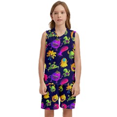 Space Patterns Kids  Basketball Mesh Set by Pakemis
