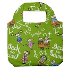 Seamless Pattern With Kids Premium Foldable Grocery Recycle Bag by Pakemis