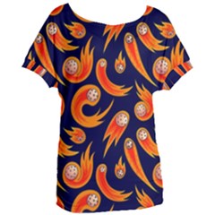 Space Patterns Pattern Women s Oversized Tee by Pakemis