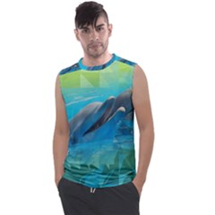 Beautiful Dolphins Men s Regular Tank Top by Sparkle