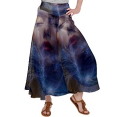Mercurybeauy Satin Palazzo Pants by Sparkle