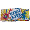 Colorful City Life Horizontal Seamless Pattern Urban City Multi Function Bag View4
