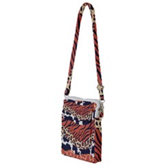 Mixed-animal-skin-print-safari-textures-mix-leopard-zebra-tiger-skins-patterns-luxury-animals-textur Multi Function Travel Bag by Pakemis