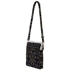 Art-deco-geometric-abstract-pattern-vector Multi Function Travel Bag by Pakemis