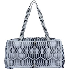 Halftone-tech-hexagons-seamless-pattern Multi Function Bag by Pakemis