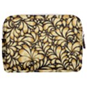 Damask-teardrop-gold-ornament-seamless-pattern Make Up Pouch (Medium) View2