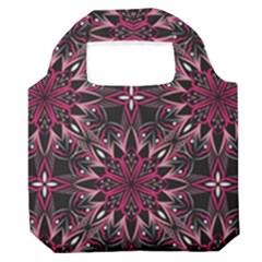 Seamless-pattern-with-flowers-oriental-style-mandala Premium Foldable Grocery Recycle Bag by Pakemis