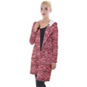 Pink-art-with-abstract-seamless-flaming-pattern Hooded Pocket Cardigan View1