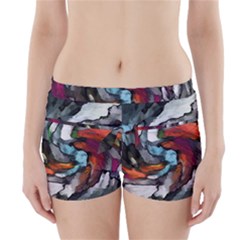 Abstract Art Boyleg Bikini Wrap Bottoms by gasi