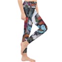 Abstract art Lightweight Velour Classic Yoga Leggings View4