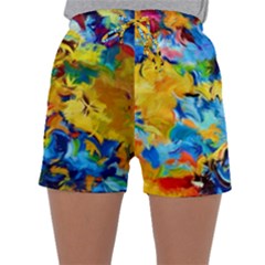 Abstract Art Sleepwear Shorts by gasi