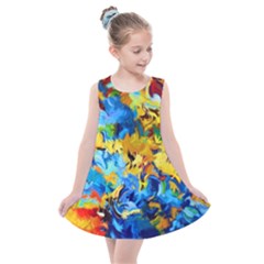 Abstract Art Kids  Summer Dress by gasi