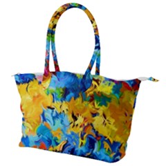 Abstract Art Canvas Shoulder Bag by gasi