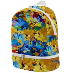 Abstract Art Zip Bottom Backpack by gasi