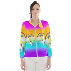Unicorn Einhorn Licorne Women s Windbreaker by gasi