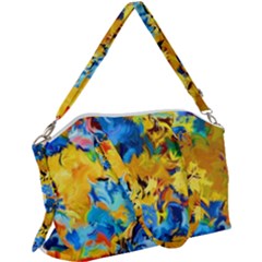 Modern Art Canvas Crossbody Bag by gasi