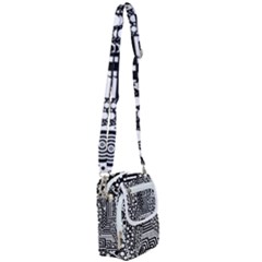 Black And White Design Shoulder Strap Belt Bag by gasi