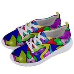 Colorful Abstract Art Women s Lightweight Sports Shoes by gasi
