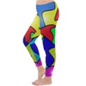Colorful abstract art Classic Winter Leggings View2