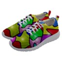 Colorful abstract art Women Athletic Shoes View2