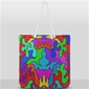 Colorful Design Full Print Rope Handle Tote (Large) View2