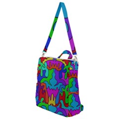 Colorful Design Crossbody Backpack by gasi