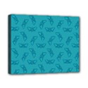 Butterfly Art Pattern Design Background Frame Canvas 10  x 8  (Stretched) View1
