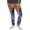 Water Waterfall Nature River Lake Planet Fantasy Men s Jogger Sweatpants View1