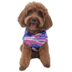 Fantasy Japan Mountains Cherry Blossoms Nature Dog Sweater by Uceng